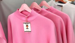 Malaya Oversize Sweatshirt - Pembe