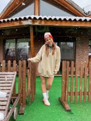 Malaya 4 Mevsim Sweatshirt - Bej