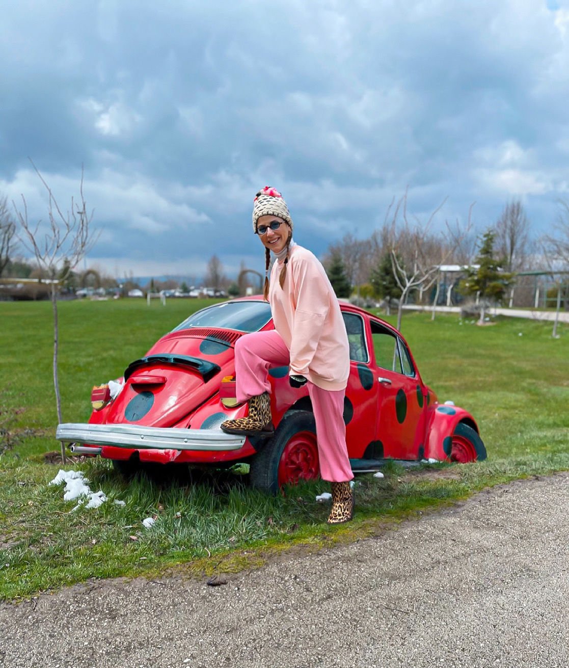 Malaya 4 Mevsim Sweatshirt - Toz Pembe