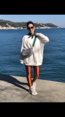 Malaya 4 Mevsim Sweatshirt - Beyaz