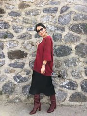 Malaya 4 Mevsim Sweatshirt - Bordo