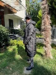 Malaya Oversize Uzun Şişme Mont