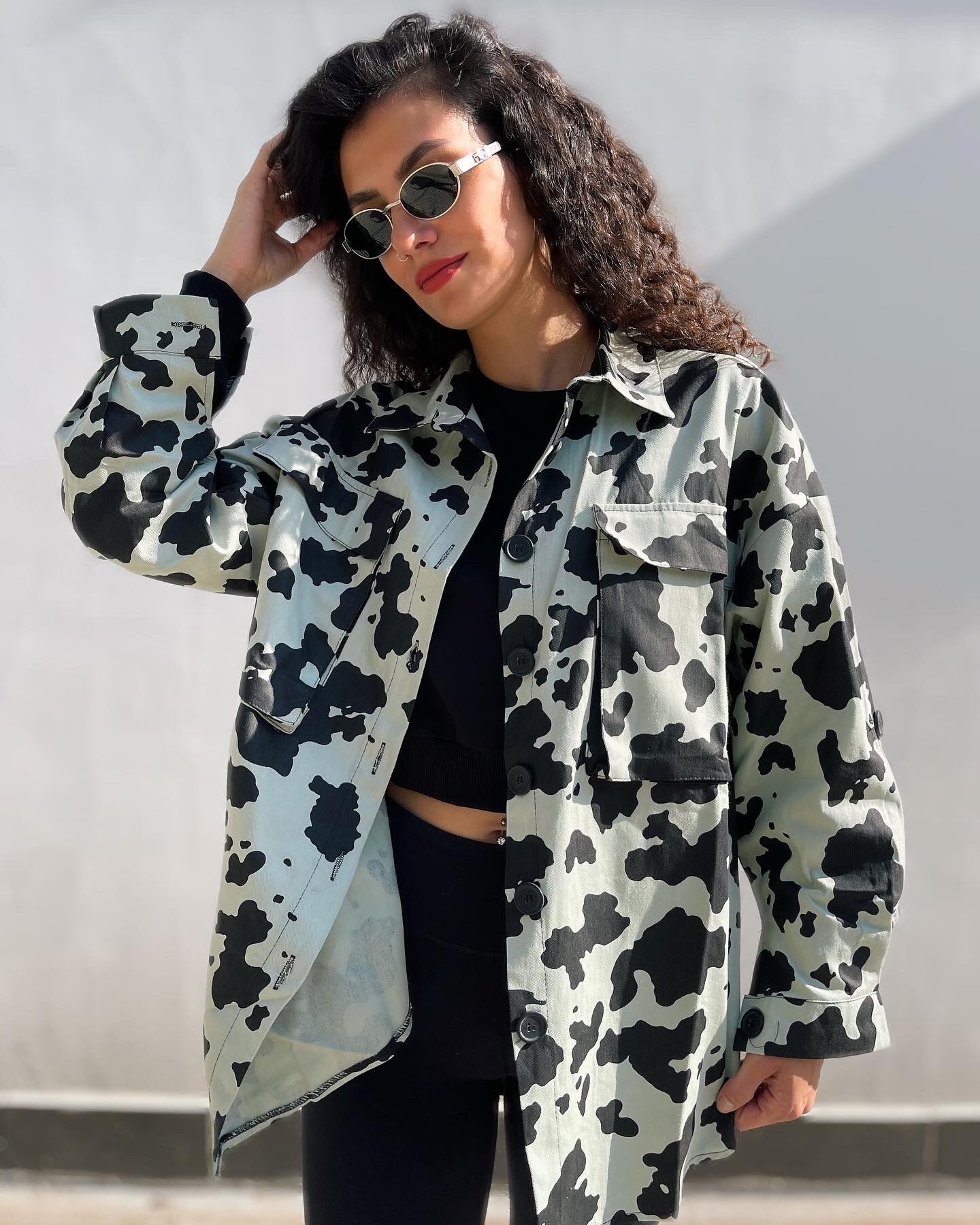 Damalı Gömlek Ceket