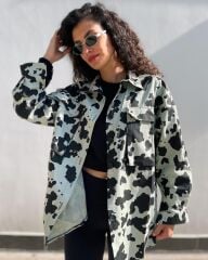 Damalı Gömlek Ceket