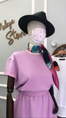 Basic Lila Oversize Tshirt