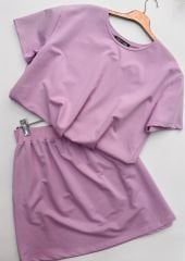 Basic Lila Oversize Tshirt