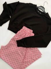 Puantiye Poplin Takım