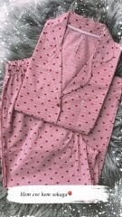 Puantiye Poplin Takım