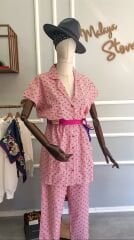 Puantiye Poplin Takım