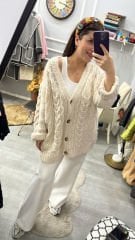 Çelik Kumaş Palazza Pantolon