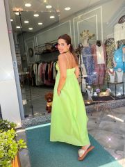 Neon Maksi Elbise