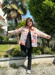 Renkli Baharlık Ceket