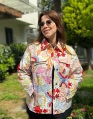 Renkli Baharlık Ceket