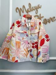 Renkli Baharlık Ceket