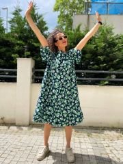Oversize Bol Poplin Elbise