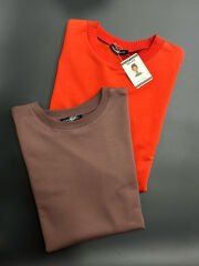 Malaya 4 Mevsim Oversize Sweatshirt - Mürdüm Kahve