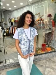 Çift Yönlü Bohem Yelek