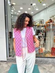 Çift Yönlü Bohem Yelek