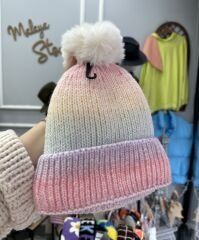 Polarlı Ponpon Bere