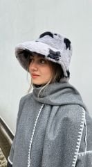 Peluş Bucket Şapka