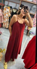 Jarse Askılı Basic Elbise