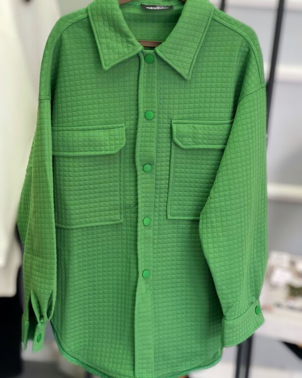 Kapitone İnce Ceket