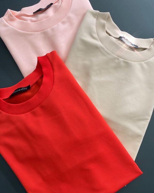 Malaya 4 Mevsim Sweatshirt - Nar Çiçeği