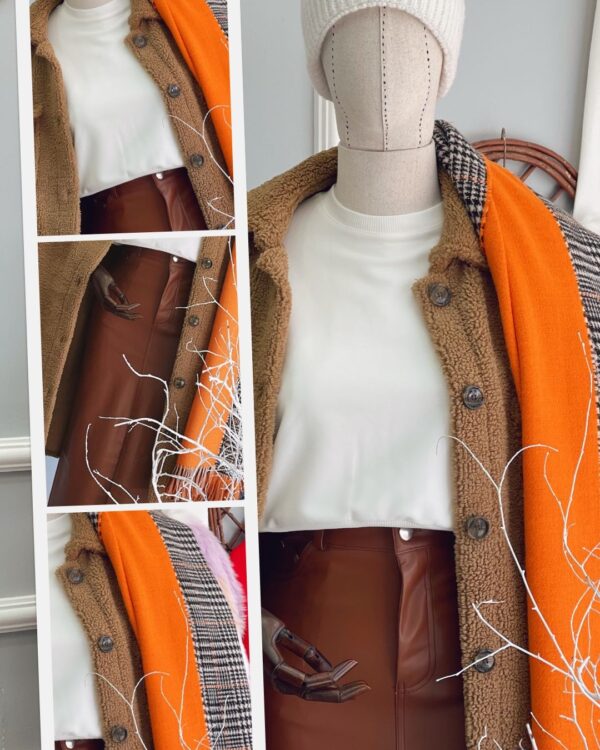 Malaya Mevsimlik Crop Sweatshirt - Beyaz