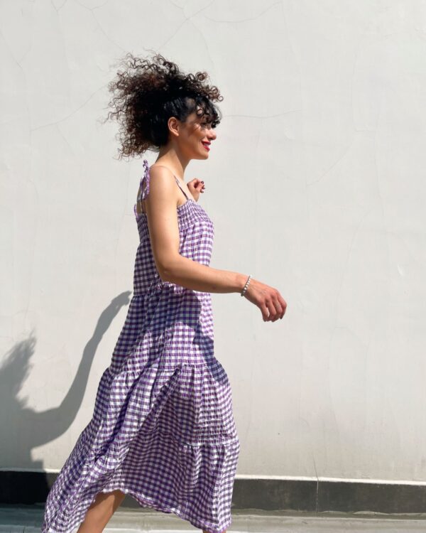 İnce Askılı Potikare Elbise