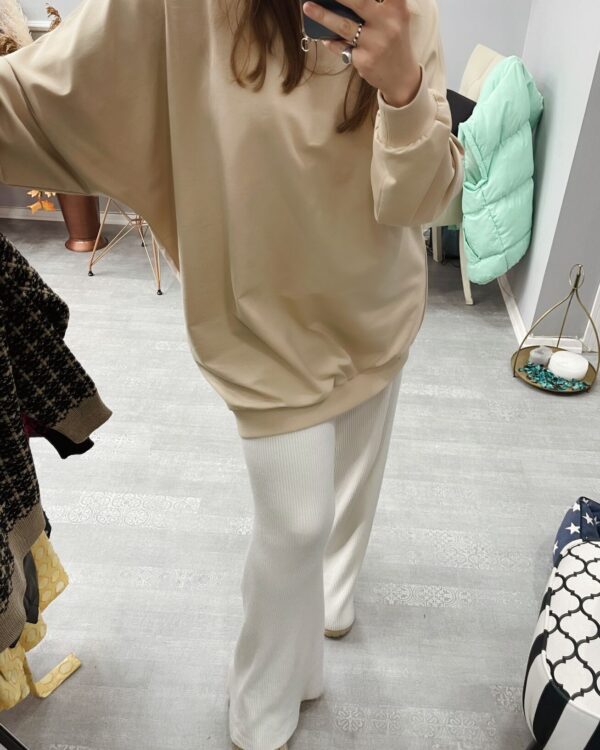 Malaya 4 Mevsim Sweatshirt - Bej