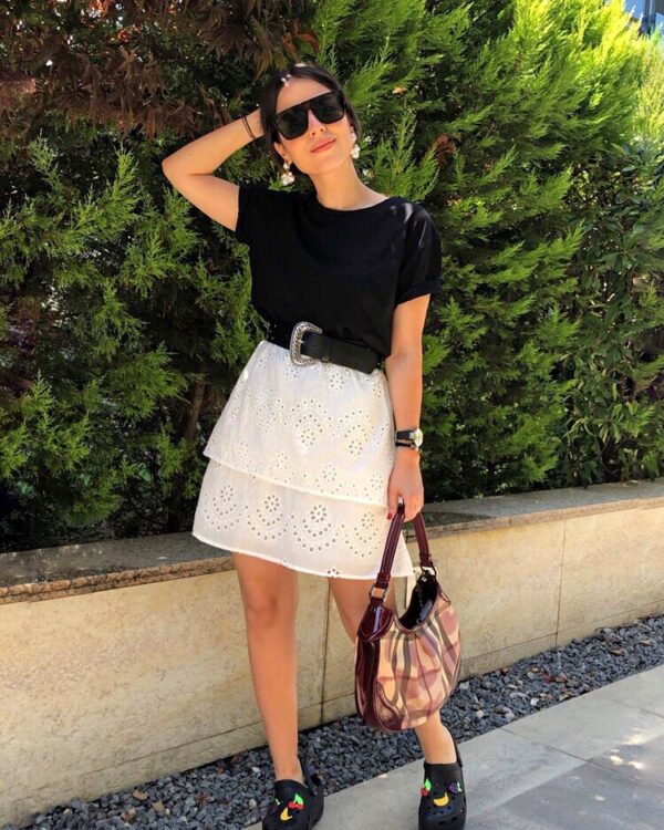 Malaya Basic Oversize Tshirt - Bisiklet Yaka