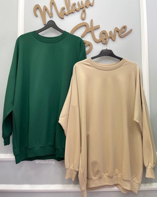 Malaya 4 Mevsim Sweatshirt - Bej