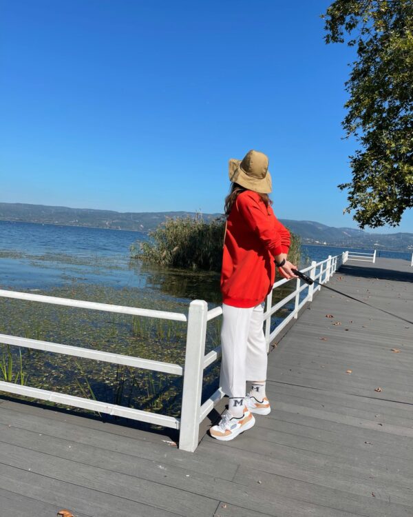 Malaya 4 Mevsim Sweatshirt - Nar Çiçeği