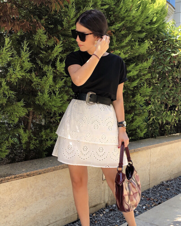 Malaya Basic Oversize Tshirt - Bisiklet Yaka