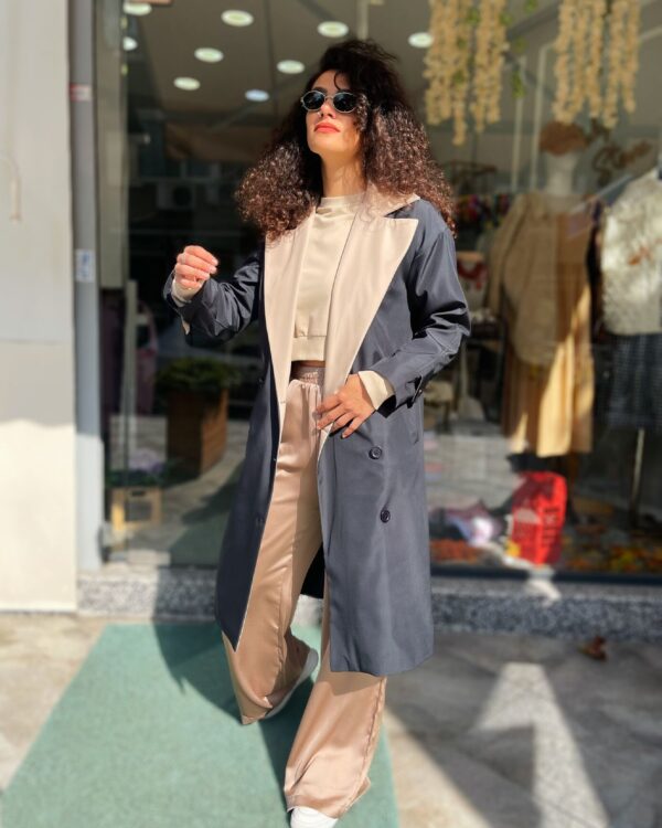 Malaya Mevsimlik Crop Sweatshirt - Bej