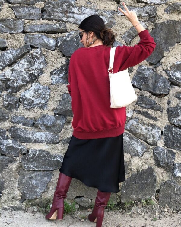 Malaya 4 Mevsim Sweatshirt - Bordo