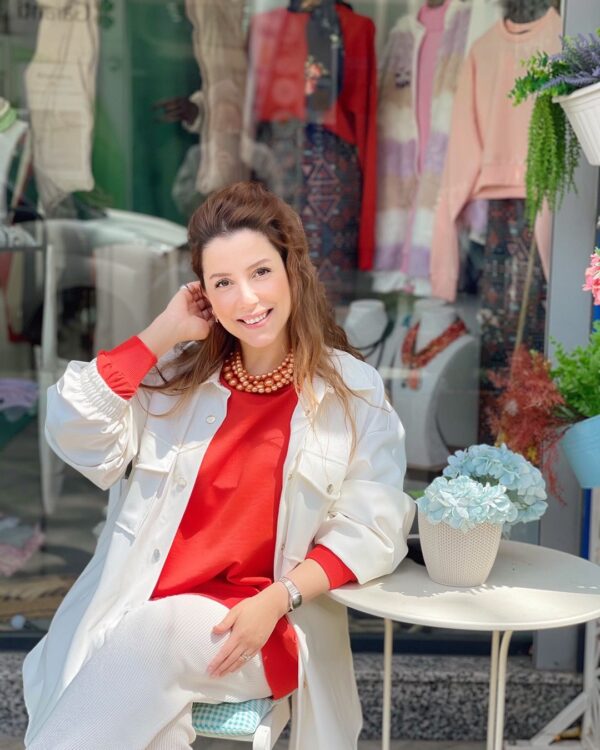 Malaya 4 Mevsim Sweatshirt - Nar Çiçeği