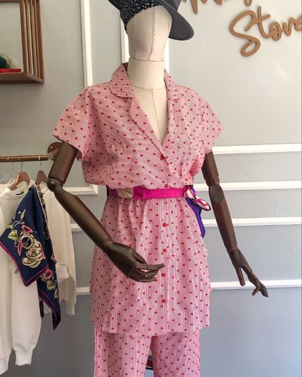 Puantiye Poplin Takım