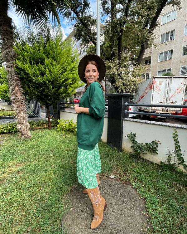 Malaya 4 Mevsim Sweatshirt - Yeşil