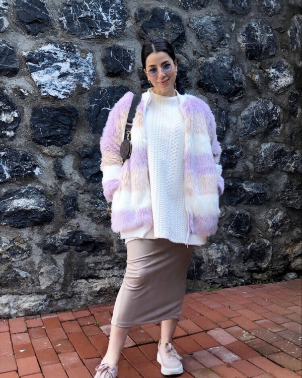 İnce Kadife Kalem Etek