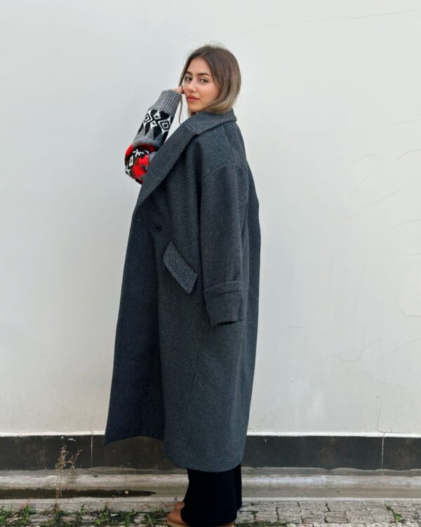 Kaşe Oversize Kaban