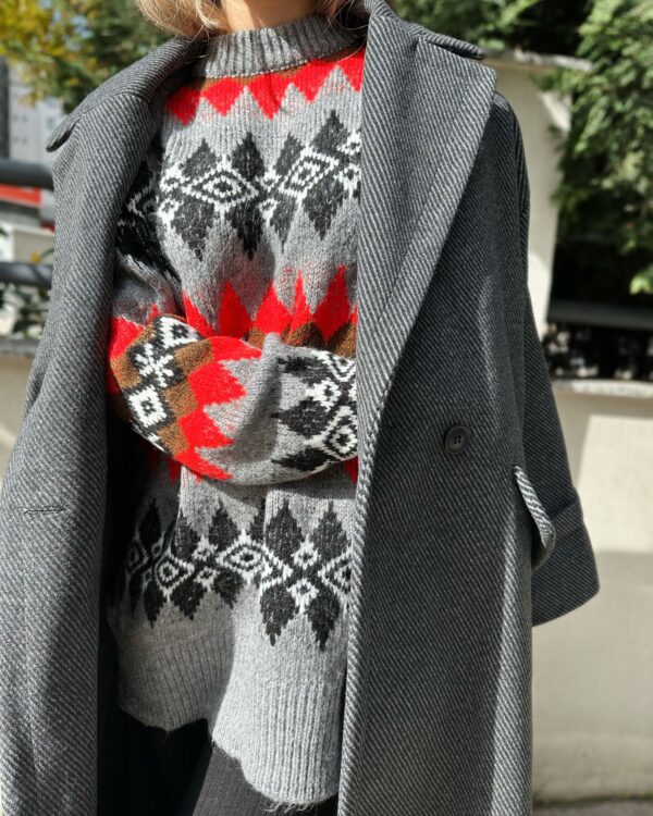 Kaşe Oversize Kaban