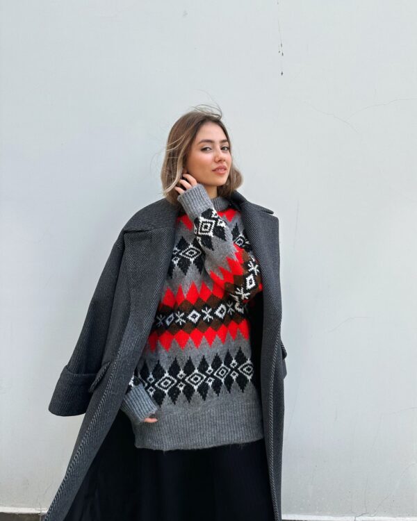 Kaşe Oversize Kaban