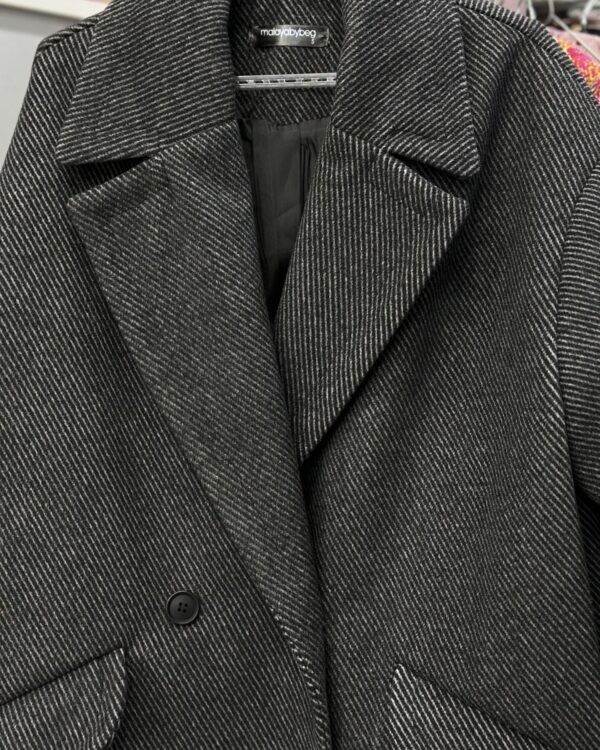 Kaşe Oversize Kaban