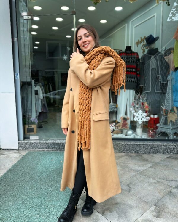 Yumuşak Kaşe Kaban