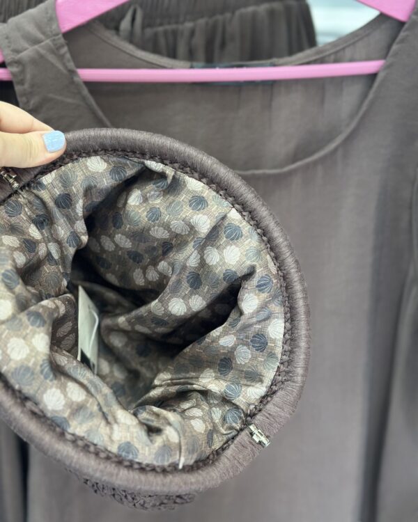 Mini Hasır El Çantası