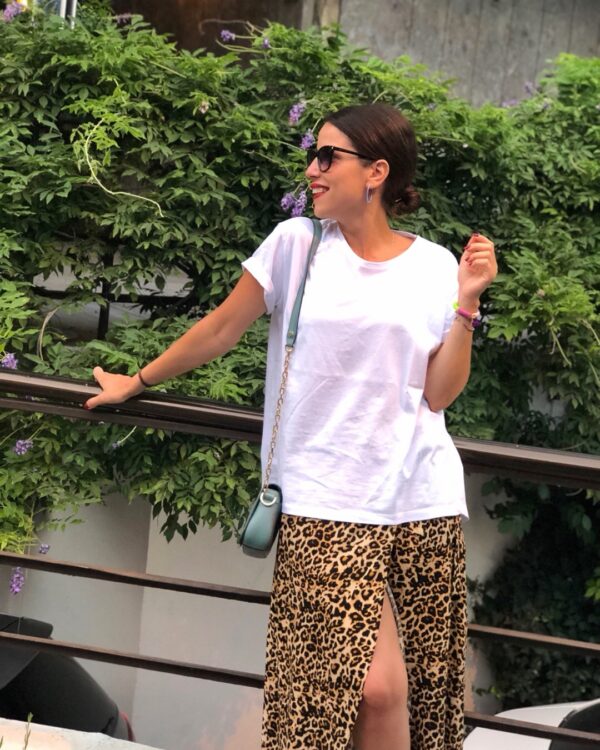 Malaya Basic Oversize Tshirt - Bisiklet Yaka