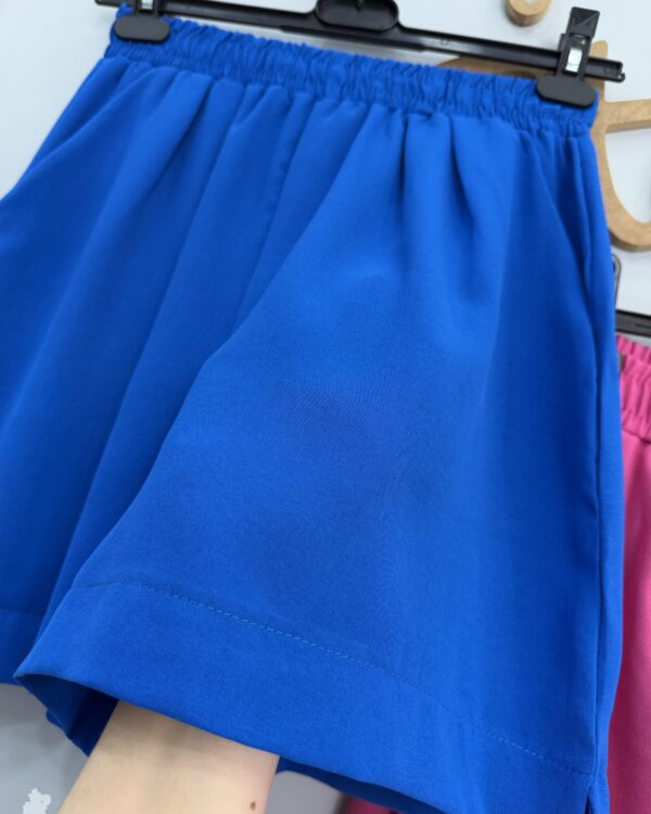 Mini Dökümlü Şort